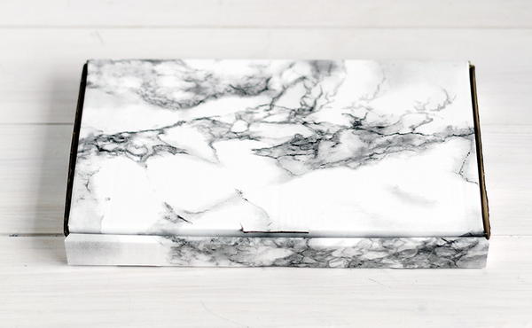 Marble Contact Paper Gift Box Marble Contact Paper Gift Box