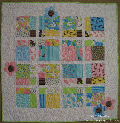 Birdies and Buttercups Baby Quilt Pattern