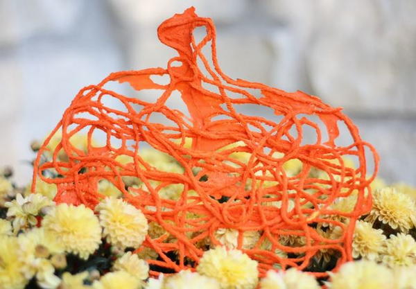 Tangled Yarn Pumpkin Tangled Yarn Pumpkins