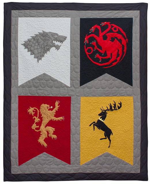 Epic Game of Thrones Quilt Epic Game of Thrones Quilt