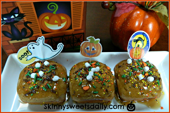 Little Caramel Pumpkin Cakes