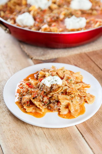 Super-Fast Skillet Lasagna Skillet Lasagna