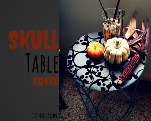 Skull Table Cover Skull Table Cover