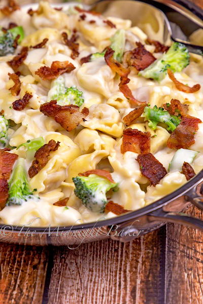 Creamy Chicken and Bacon Tortellini Creamy Chicken and Bacon Tortellini