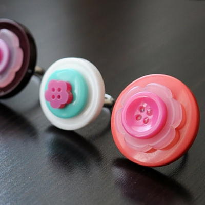 Button Ring Button Rings