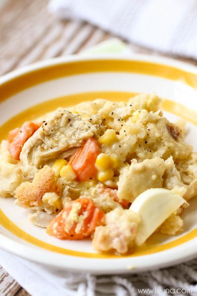 Easy Biscuit Chicken Pot Pie Easy Biscuit Chicken Pot Pie