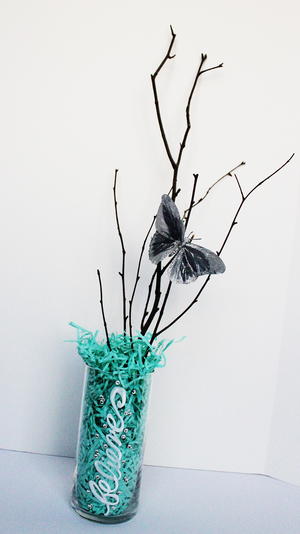 Believe Vase Centerpiece Believe Vase Centerpiece