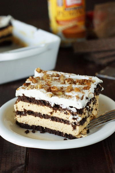 Chocolate Pumpkin Icebox Cake Chocolate Pumpkin Icebox Cake