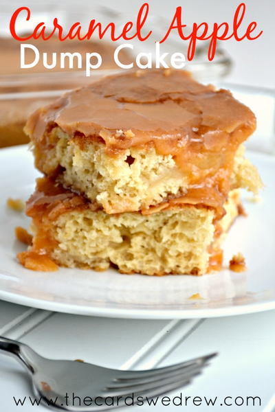 Carmel Apple Dump Cake Carmel Apple Dump Cake