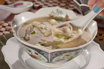 Wonton Egg Drop Soup