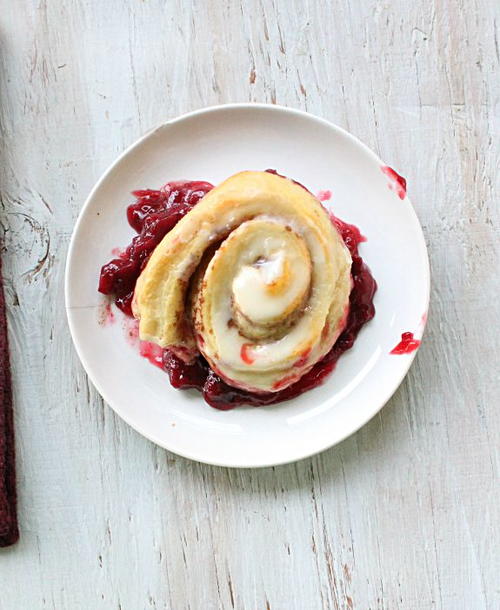 Cinnamon Roll Raspberry Cobbler Cinnamon Roll Raspberry Cobbler