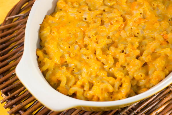 Sweet Potato Mac and Cheese