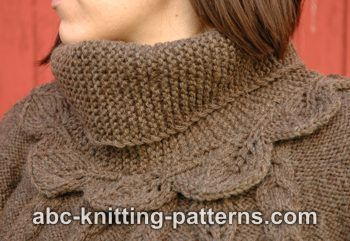 Leafy Knit Cowl