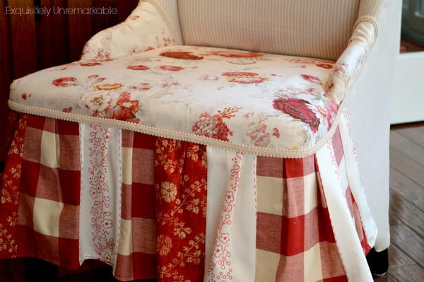 Autumn DIY Chair Skirt