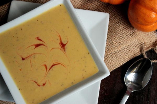 Authentic Pumpkin Soup Pumpkin Soup Cooked In a Pumpkin