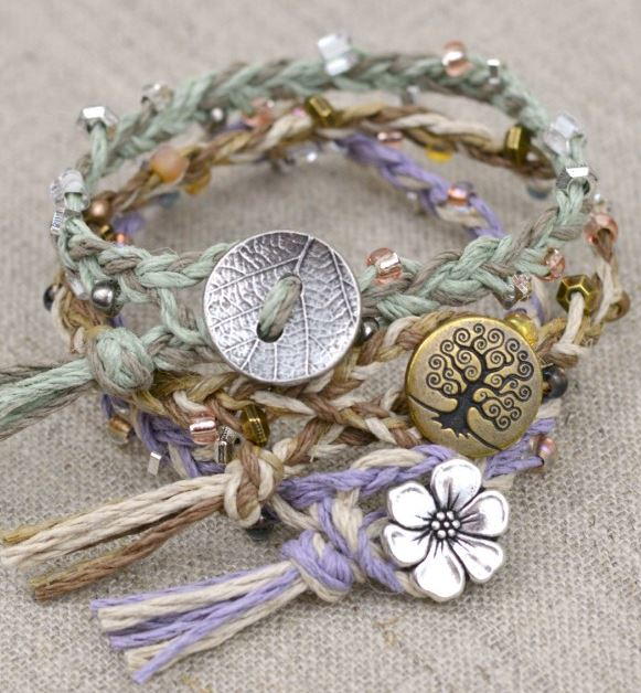 How to Make Hemp Bracelets How to Make Hemp Bracelets