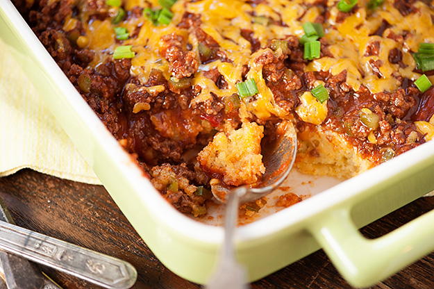 Sloppy Joe Cornbread Casserole Sloppy Joe Cornbread Casserole