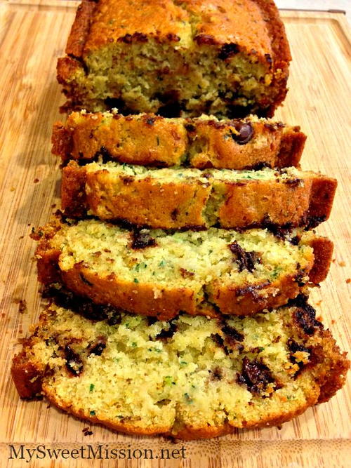 Simple Chocolate Chip Zucchini Bread Simple Chocolate Chip Zucchini Bread