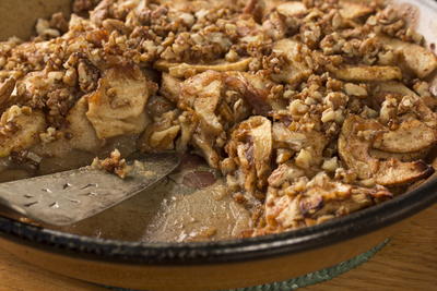 Crustless Apple Pie