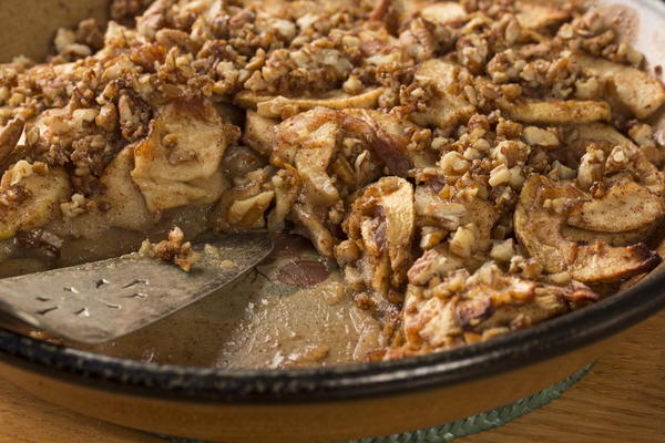 EDR Crustless Apple Pie