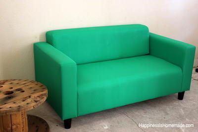 $20 Sofa Paint Makeover