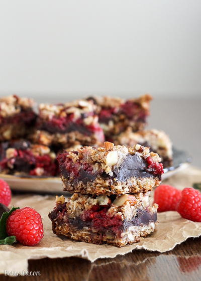 Raspberry Chocolate Chunk Bars Raspberry Chocolate Chunk Bars