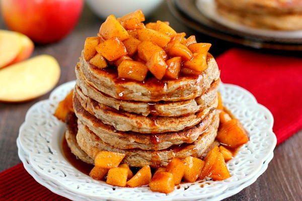 Apple Cinnamon Pancakes Apple Cinnamon Pancakes