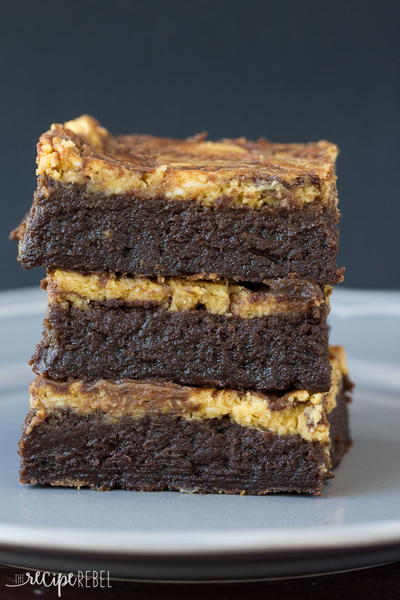 Flourless Pumpkin Cheesecake Brownies Flourless Pumpkin Cheesecake Brownies