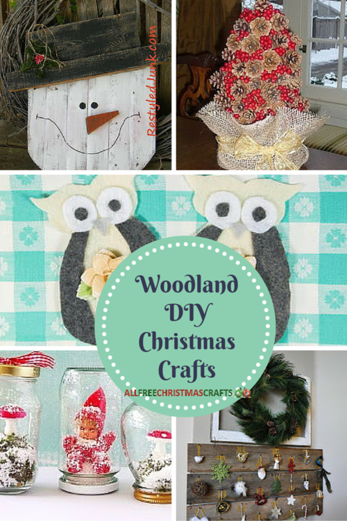Woodland DIY Christmas Crafts