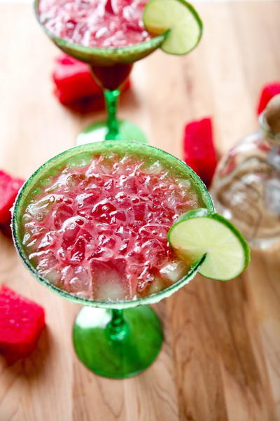 Watermelon Margaritas Watermelon Margaritas