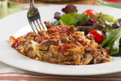 "Unstuffed" Stuffed Cabbage Casserole