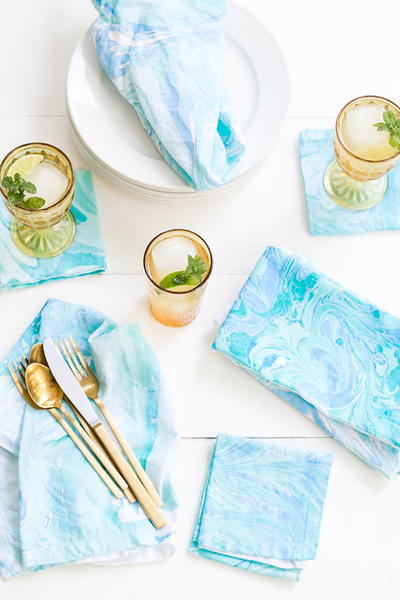 Marbled Napkins Marbled Napkins_1