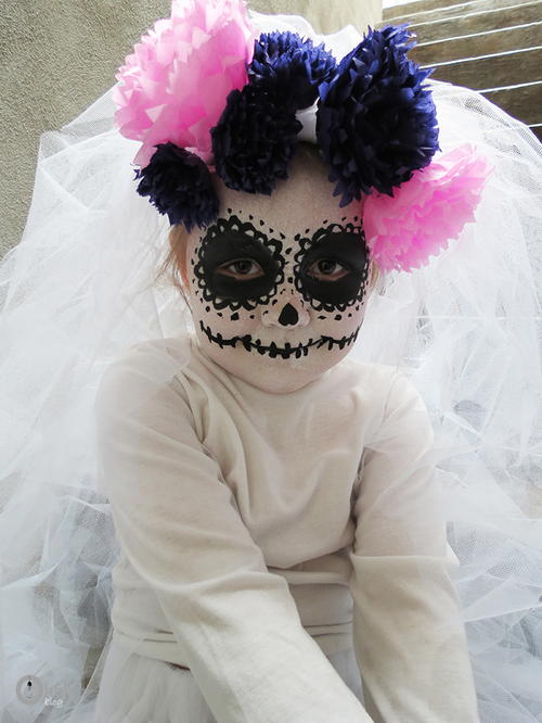 Halloween Sugar Skull Costume Halloween Sugar Skull Costume