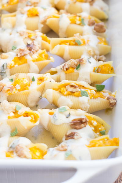 Butternut Squash Stuffed Shells