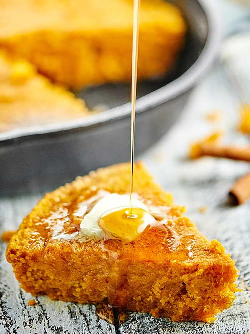 Vegan Pumpkin Cornbread Vegan Pumpkin Cornbread