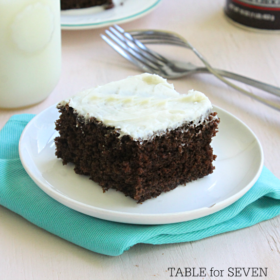 Hershey's Chocolate Cake with Buttercream Frosting