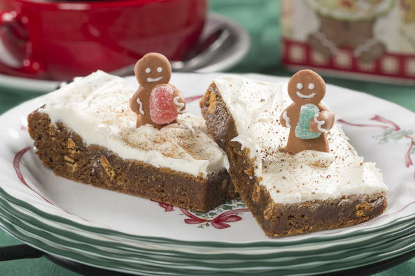 Gram's Gingerbread Cookie Bars Grams Gingerbread Cookie Bars