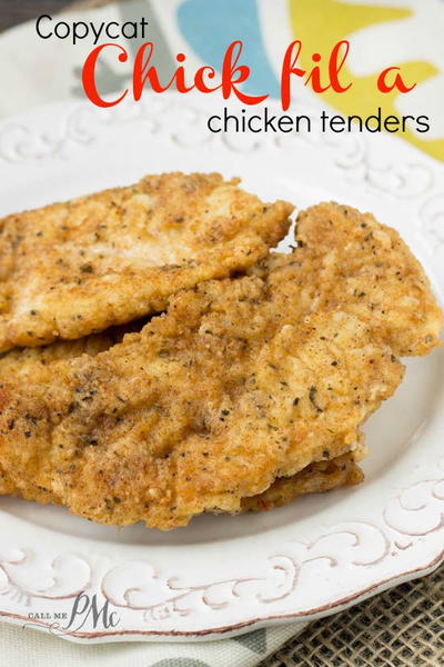 Copycat Chick-fil-A Chicken Strips Copy Cat Chick-fil-A Chicken Strips