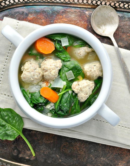 Super-Easy Slow Cooker Italian Wedding Soup Super-Easy Slow Cooker Italian Wedding Soup