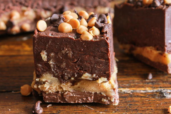 Double Chocolate Peanut Butter Fudge Double Chocolate Peanut Butter Fudge