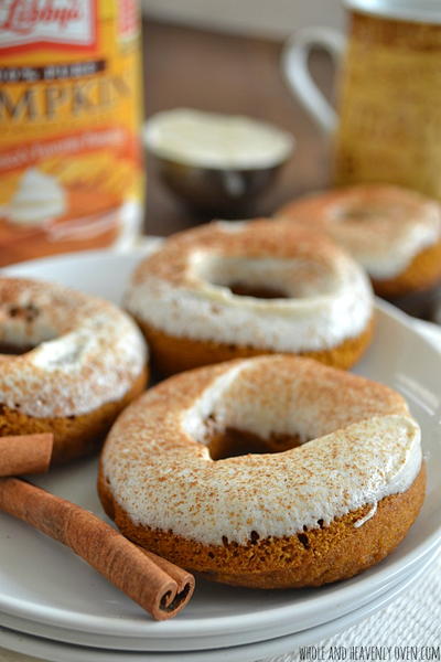 Pumpkin Spice Cheesecake Doughnuts Pumpkin Spice Cheesecake Doughnuts