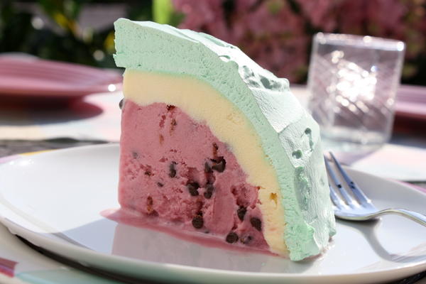 Watermelon Ice Cream Bombe Watermelon Ice Cream Bombe