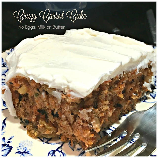 Crazy Carrot Cake Crazy Carrot Cake