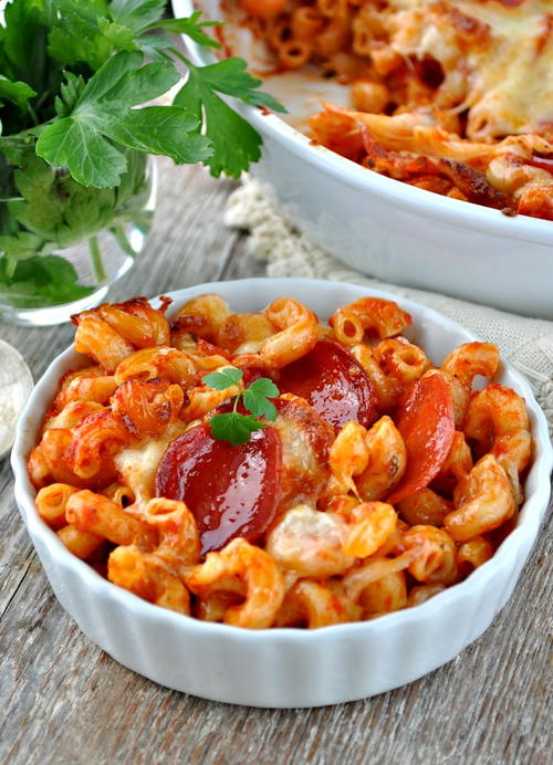 Dump and Bake Pizza Casserole Dump and Bake Pizza Casserole_2