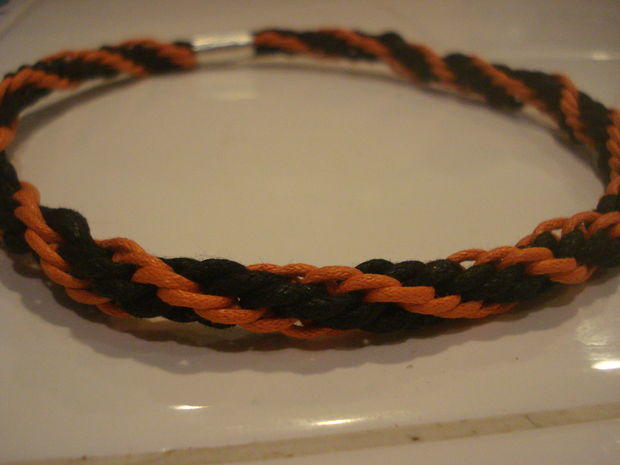 Sports Team Kumihimo Necklace Sports Team Kumihimo Necklace