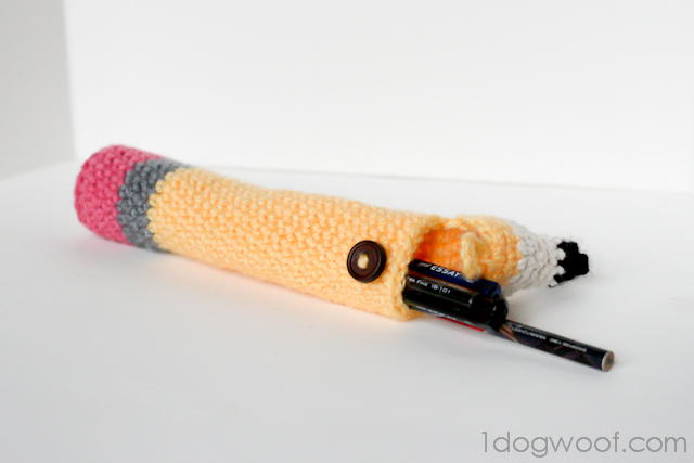 Pencil-shaped Pencil Case