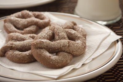 Twisted Chocolate Pretzel Cookies