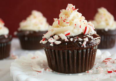 Peppermint Chocolate Cupcakes Peppermint Chocolate Cupcakes