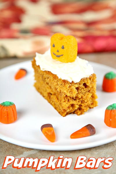 Easy Pumpkin Bars Easy Pumpkin Bars