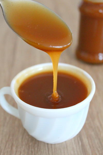 Salted Homemade Caramel Sauce